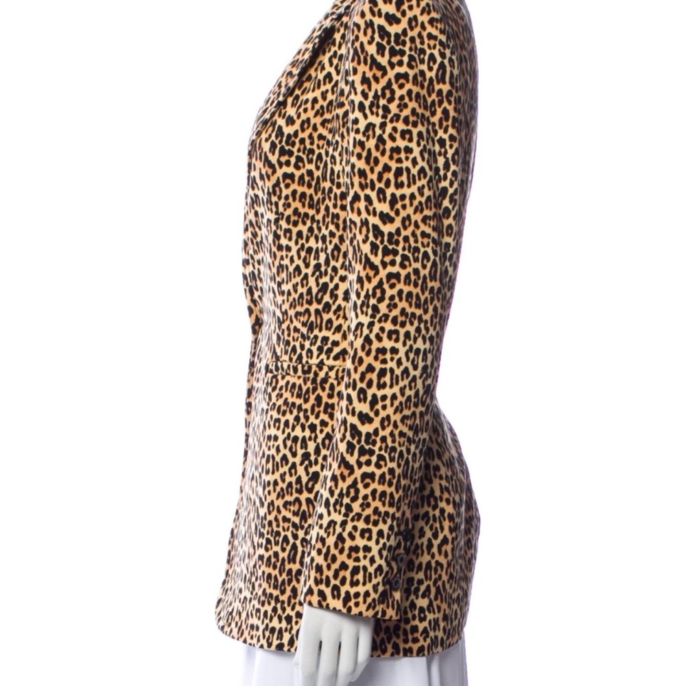 Leopard Print Women's Blazer - Picture 2 of 5